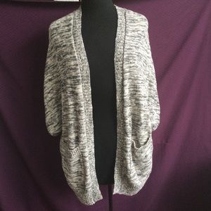 Cardigan Fit Large Wearing your heart on Your Sleeve Oversized XS Cotton Blend